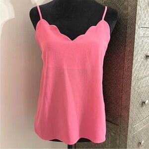 NWOT MONTEAU Scalloped Cami Top